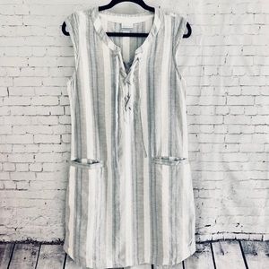 Columbia SZ Sm Hemp and Linen Marled Shift Dress